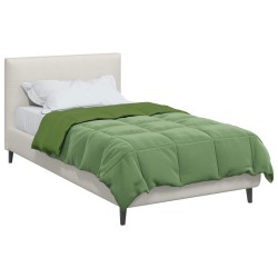 Duvet d'été simple Matelassé Vert 135 x 220 cm Microfibre 512308512308