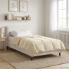 Duvet d'été simple Matelassé Crème 155 x 220 cm Microfibre 512311512311