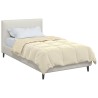 Duvet d'été simple Matelassé Crème 155 x 220 cm Microfibre 512311512311