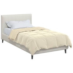 Duvet d'été simple Matelassé Crème 135 x 200 cm Microfibre 512313512313