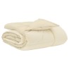 Duvet d'été simple Matelassé Crème 240 x 260 cm Microfibre 512314512314