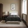 Duvet complet toute l'année Anthracite 135 x 200 cm Microfibre 512320512320