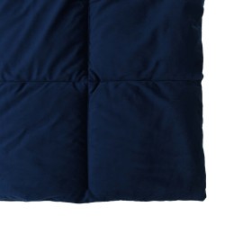 Duvet d'été simple Matelassé Bleu foncé 135 x 200 cm Microfibre 512321512321