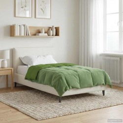 Duvet d'été simple Matelassé Vert 140 x 220 cm Microfibre 512323512323