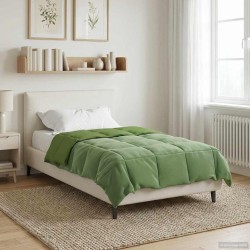 Duvet d'été simple Matelassé Vert 155 x 220 cm Microfibre 512324512324
