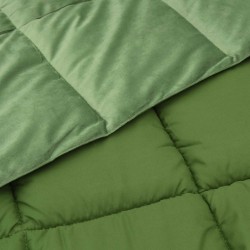 Duvet d'été simple Matelassé Vert 155 x 220 cm Microfibre 512324512324