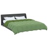 Duvet d'été simple Matelassé Vert 200 x 220 cm Microfibre 512325512325