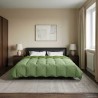 Duvet d'été simple Matelassé Vert 220 x 260 cm Microfibre 512327512327