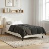 Duvet d'été simple Matelassé Anthracite 135 x 220 cm Microfibre 512341512341