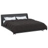 Duvet d'été simple Matelassé Anthracite 200 x 200 cm Microfibre 512343512343