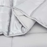 Duvet d'hiver Argenté 200 x 200 cm Satin et Microfibre 512345512345