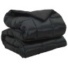 Duvet d'hiver Noir 220 x 240 cm Satin et Microfibre 512353512353