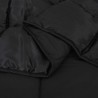 Duvet d'hiver Noir 200 x 220 cm Satin et Microfibre 512354512354