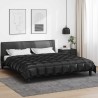 Duvet d'hiver Noir 200 x 200 cm Satin et Microfibre 512358512358
