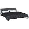 Duvet d'hiver Noir 200 x 200 cm Satin et Microfibre 512358512358