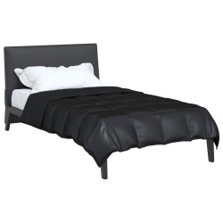 Duvet complet toute l'année Noir 135 x 200 cm 512364512364