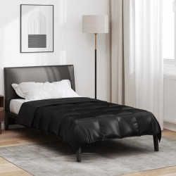 Duvet complet toute l'année Noir 135 x 220 cm 512369512369