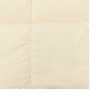Duvet d'été simple Matelassé Crème 135 x 220 cm Microfibre 512386512386