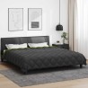 Duvet d'hiver Vert et Anthracite 200 x 240 cm Microfibre 512388512388
