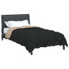 Duvet d'hiver Noir et Taupe 135 x 220 cm Microfibre 512404512404