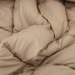 Duvet d'hiver Taupe 140 x 200 cm Microfibre 512417512417