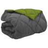 Duvet d'hiver Vert et Anthracite 200 x 220 cm Microfibre 512422512422
