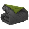Duvet d'hiver Vert et Anthracite 140 x 200 cm Microfibre 512423512423