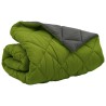 Duvet d'hiver Vert et Anthracite 220 x 260 cm Microfibre 512426512426
