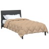 Duvet d'hiver Taupe 135 x 220 cm Microfibre 512428512428