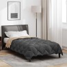 Duvet d'hiver Anthracite et Taupe 140 x 220 cm Microfibre 512431512431