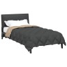 Duvet d'hiver Anthracite et Taupe 155 x 220 cm Microfibre 512432512432