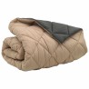 Duvet d'hiver Anthracite et Taupe 200 x 220 cm Microfibre 512433512433