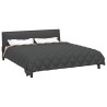Duvet d'hiver Anthracite et Taupe 240 x 260 cm Microfibre 512436512436