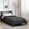 Duvet d'hiver Noir et anthracite 135 x 200 cm Microfibre 512439512439