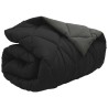Duvet d'hiver Noir et anthracite 135 x 200 cm Microfibre 512439512439