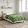 Duvet d'été simple Matelassé Vert 140 x 200 cm Microfibre 512448512448