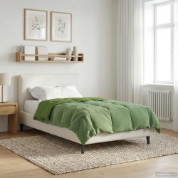 Duvet d'été simple Matelassé Vert 135 x 200 cm Microfibre 512449512449