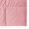 Duvet d'été simple Matelassé Rose 240 x 260 cm Microfibre 512450512450