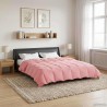 Duvet d'été simple Matelassé Rose 220 x 260 cm Microfibre 512451512451