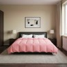 Duvet d'été simple Matelassé Rose 220 x 260 cm Microfibre 512451512451