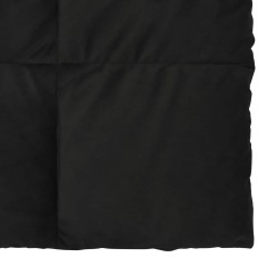 Duvet d'été simple Matelassé Noir 140 x 200 cm Microfibre 512460512460