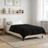Duvet d'été simple Matelassé Noir 135 x 200 cm Microfibre 512461512461