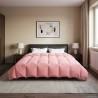 Duvet d'été simple Matelassé Rose 200 x 220 cm Microfibre 512467512467