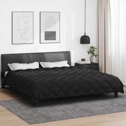 Duvet d'hiver Noir 200 x 240 cm Microfibre 512473512473