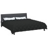 Duvet d'hiver Noir 200 x 240 cm Microfibre 512473512473