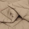 Duvet d'hiver Taupe 240 x 260 cm Microfibre 512477512477