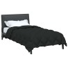 Duvet d'hiver Noir 135 x 200 cm Microfibre 512478512478
