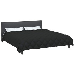 Duvet d'hiver Noir 220 x 240 cm Microfibre 512479512479