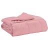 Duvet d'été simple Matelassé Rose 140 x 200 cm Microfibre 512481512481