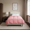 Duvet d'été simple Matelassé Rose 135 x 220 cm Microfibre 512483512483